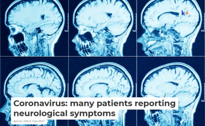 COVID-19 - Nhiều ca bệnh được báo cáo có triệu chứng thần kinh kèm theo.